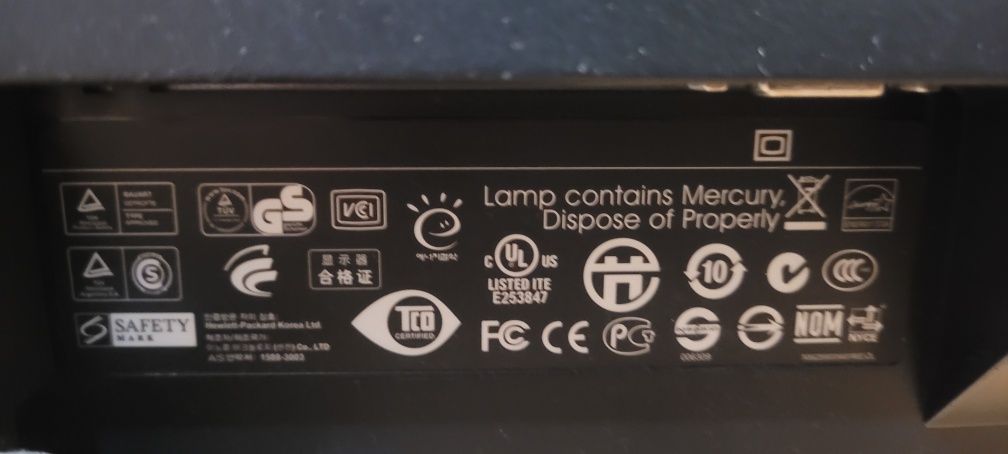Monitor HP LE1901w 19"