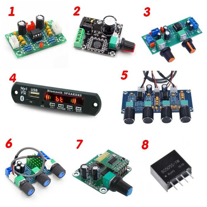 MP3, Bluetooth модуль. PAM8403. TPA3110. Гальваническая развязка.