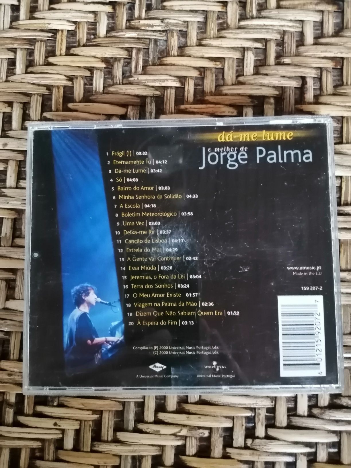 CD Dá-me Lume, o melhor de Jorge Palma