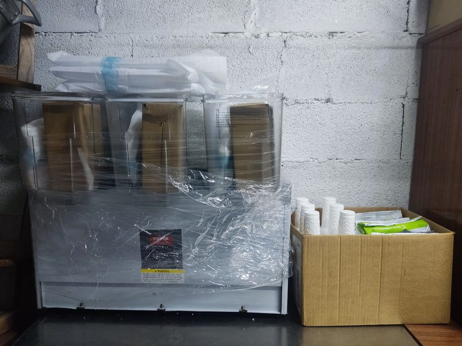 Máquina nova de Granizados com 3 cubas