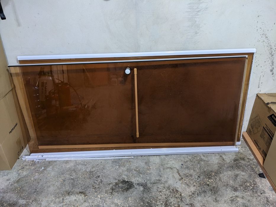 Душова загорожа кутова