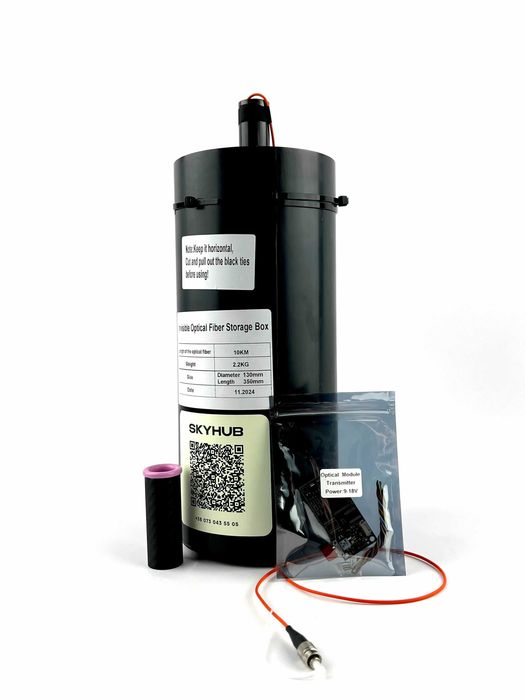 Модуль з оптоволокном 10 КМ для FPV Warmax (зовнішній медіаконвертор)