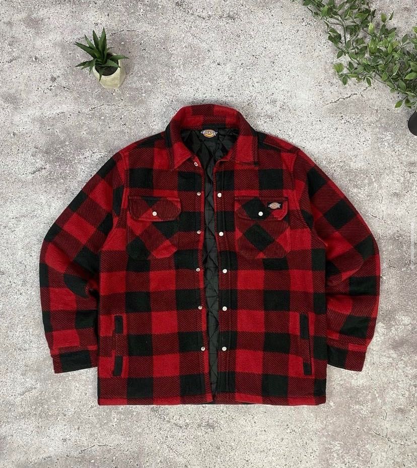 New Винтажная Шерпа Dickies Куртка Vintage Flannel Rap