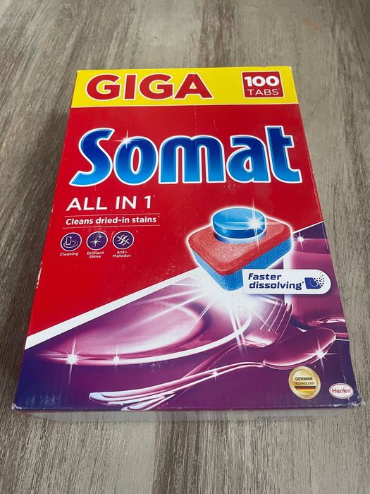 Средство для мытья посуды в посудомоечных машинах Somat