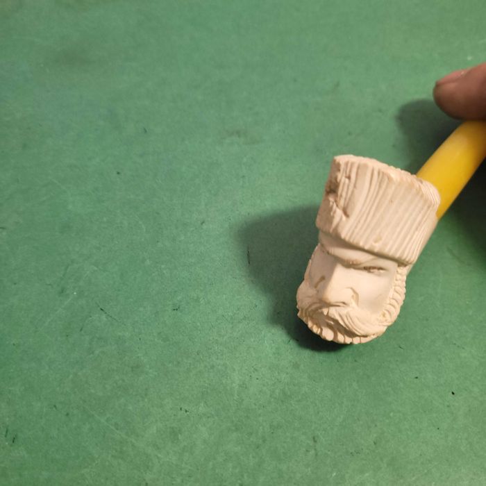 Stara fajka z pianki morskiej -12,5 cm