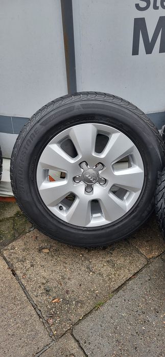 Sprzedam kola stan alufelg bdb opony zimowe Audi a6 16cali