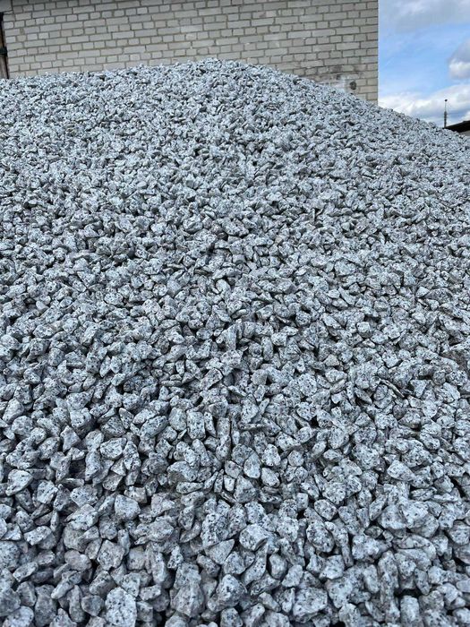 GRYS GRANITOWY DALMATYŃCZYK 8-16, 16-22 Kamień Ogrodowy Ozdobny Żwir