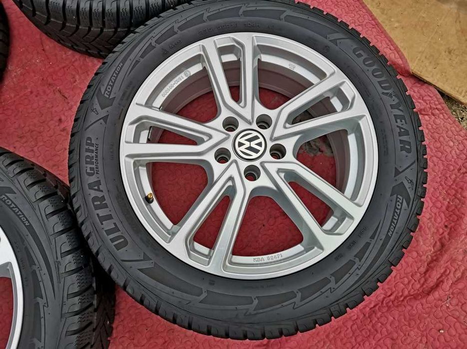 KOŁA zima 18' VW Tiguan SKODA Kodiaq ET45 - 5x112 - 235/55/18 Goodyear