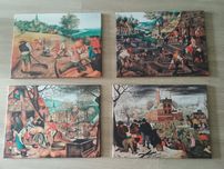 Obraz obrazy Cztery pory roku - Pieter Bruegel