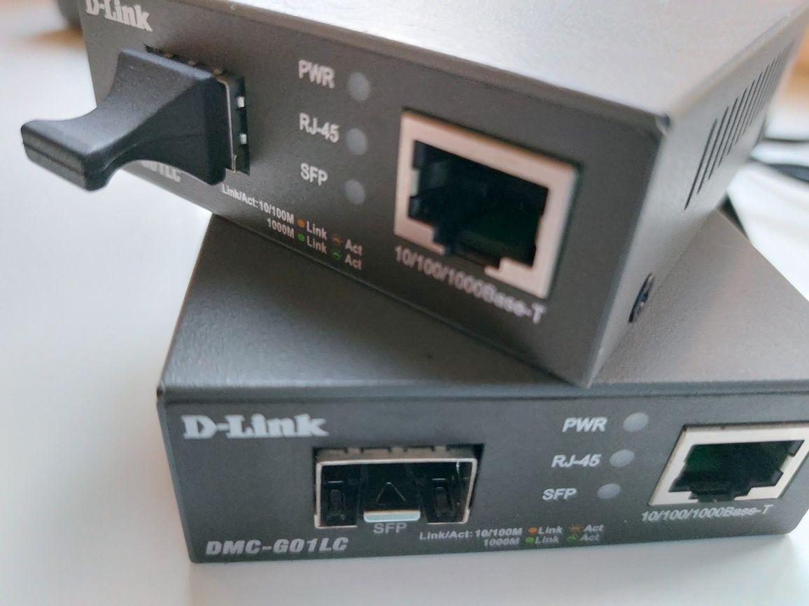 Медіаконвертер D-Link DMC-G01LC 2шт
