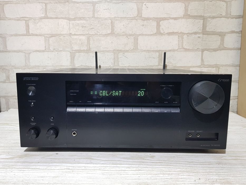 7.1AV ресивер Onkyo TX-NR 555 7х130Вт WiFi,Bluetooth, Spotify ,AirPlay