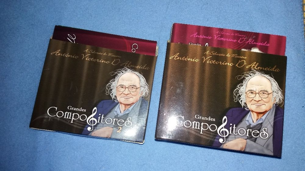 2 coleções de CD Grandes compositores
