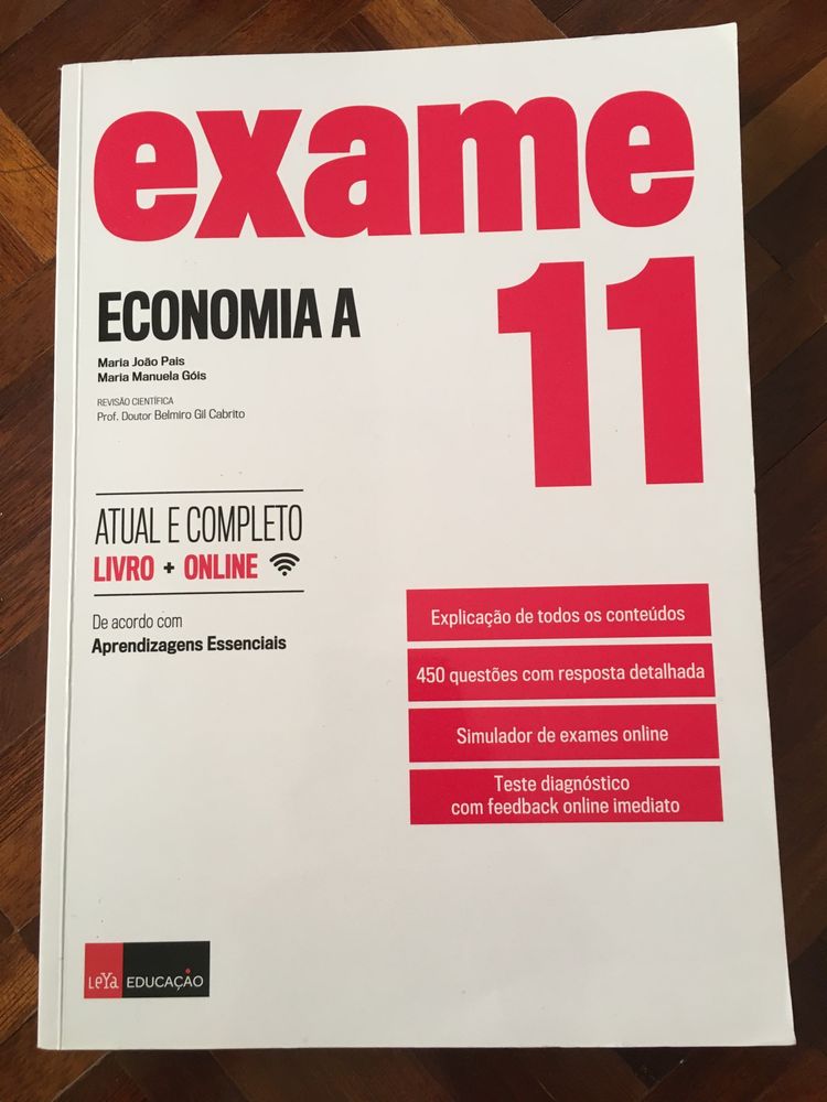 Manual Exame Economia A 11 Leya