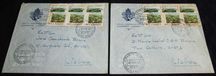 Sobrescrito 1º Dia FDC 1962 Envelope circulado Lourenço Marques/Lisboa