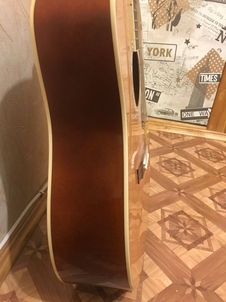Акустическая гитара Kapok + чехол Fender