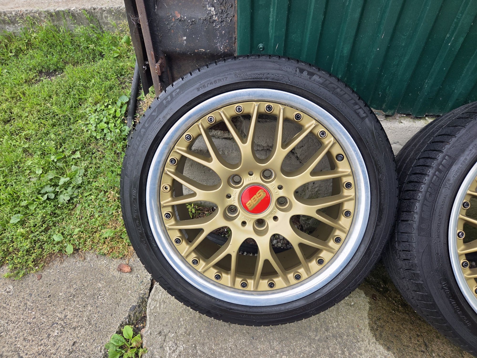 Alufelgi 17 bbs RS 8j+opony