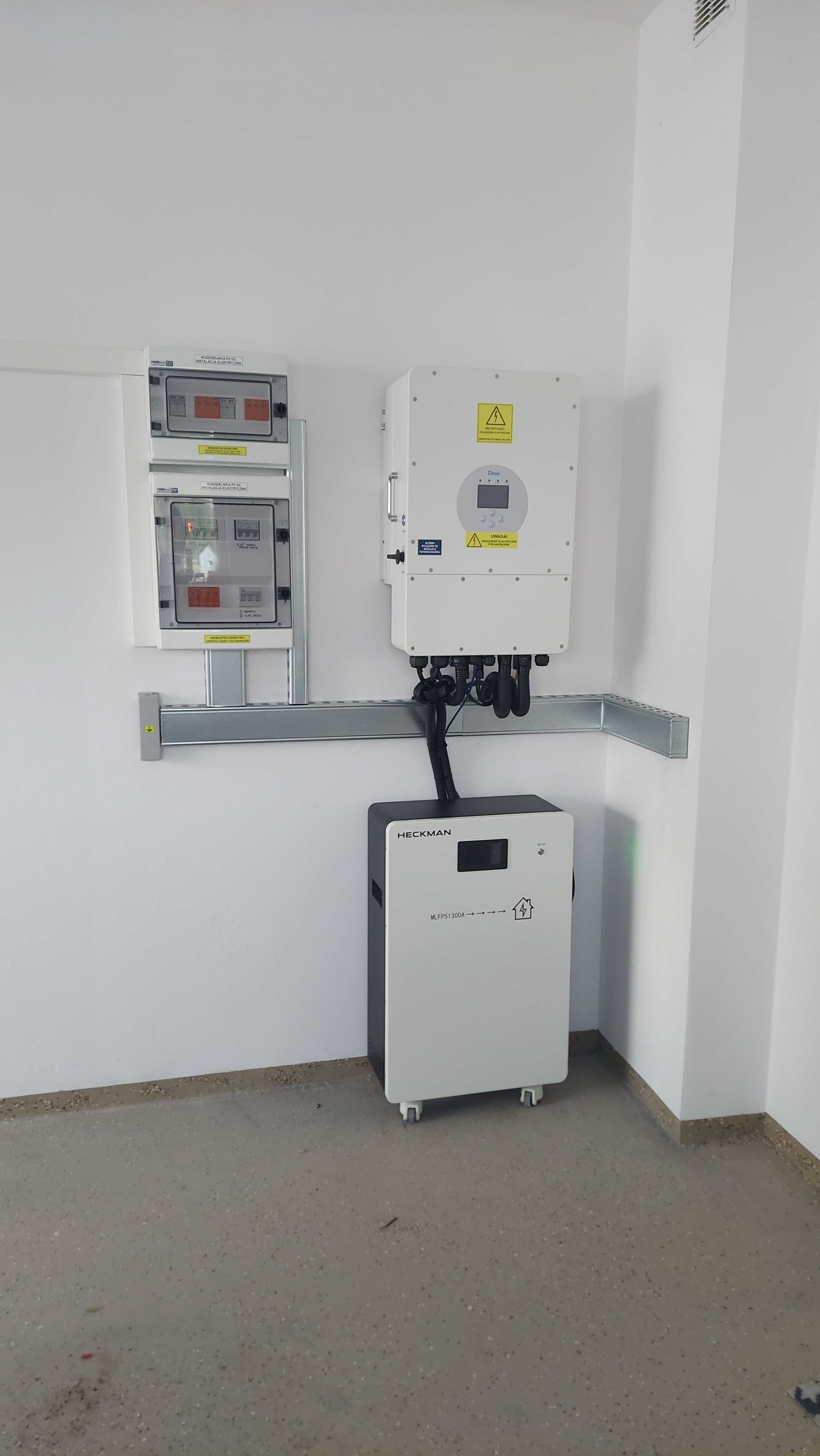 Fotowoltaika 10 kW Deye 10 kW Magazyn 10 kWh