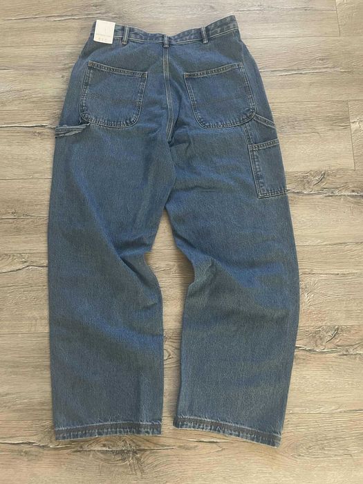 Jeansy ZARA, Carpenter, Roz. 40, Niebieskie//Ciemnoniebieskie