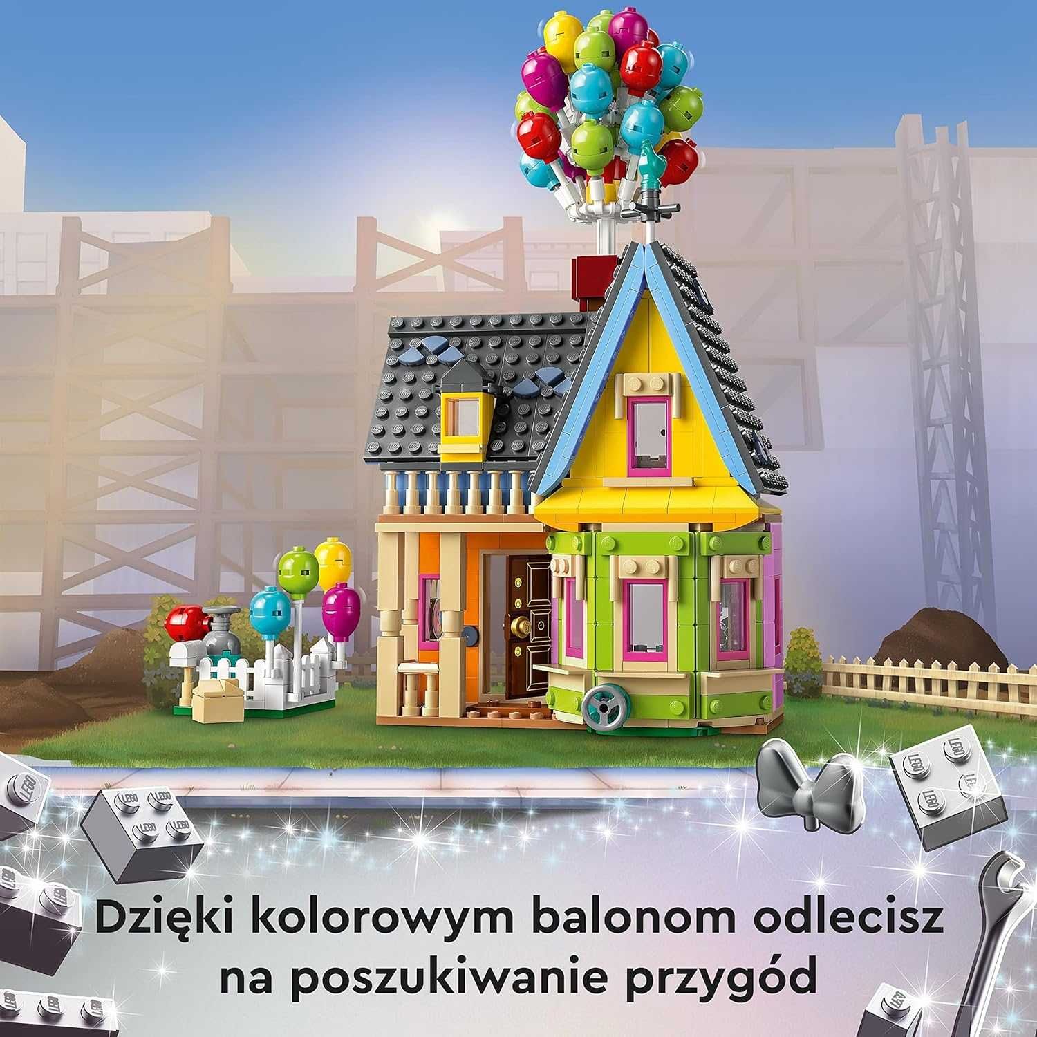 LEGO 43217 Disney i Pixar Dom z bajki „Odlot”