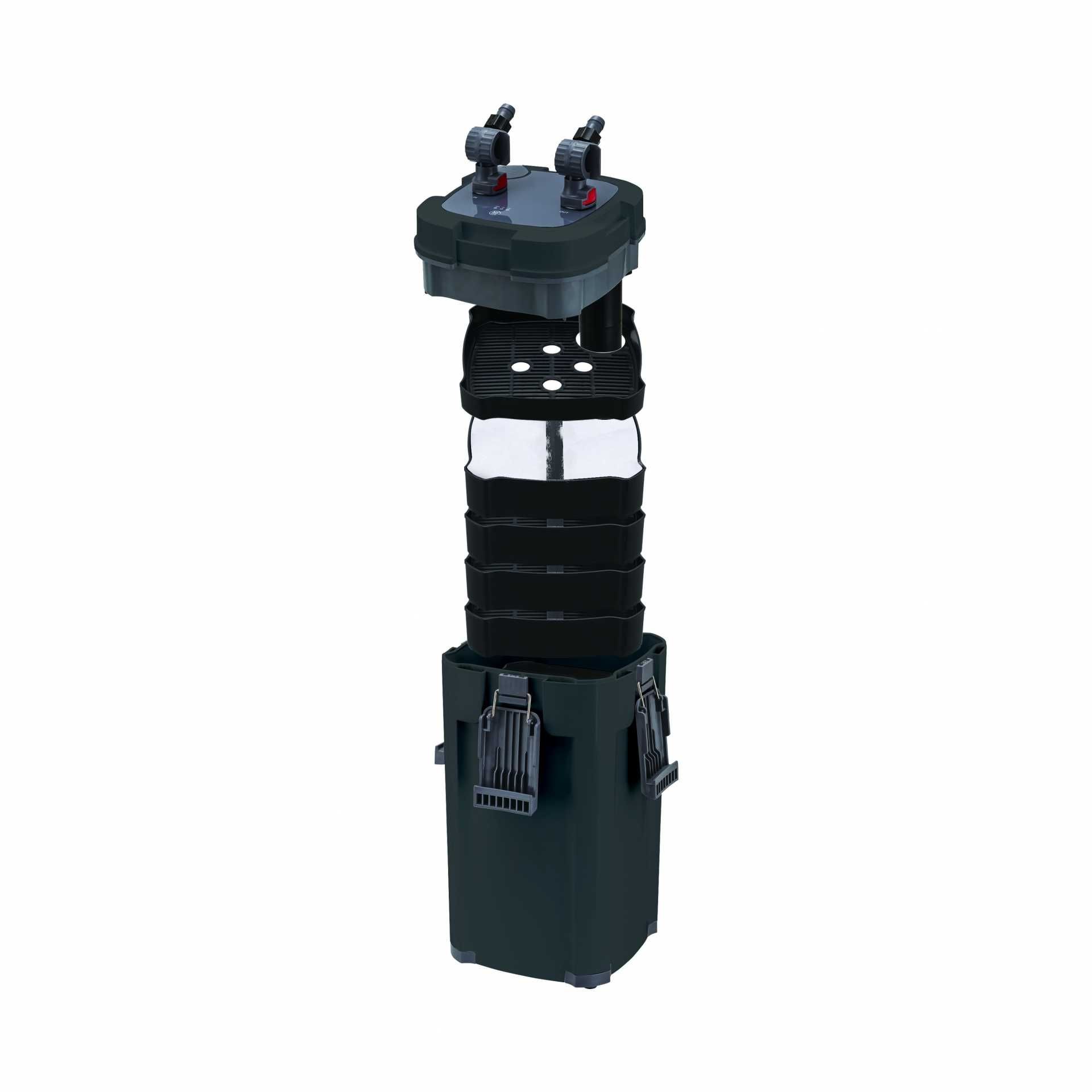 Filtr zewnętrznu kubełkowy 1450 l/h z lampa UV 9W Auqa Nova XCF 1500