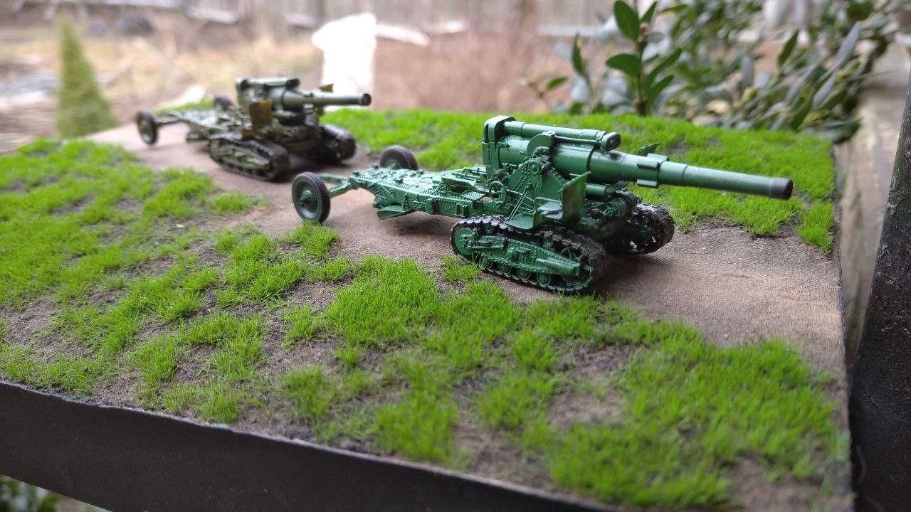 Модель Гаубици Б4 (Кувалда) не Piko