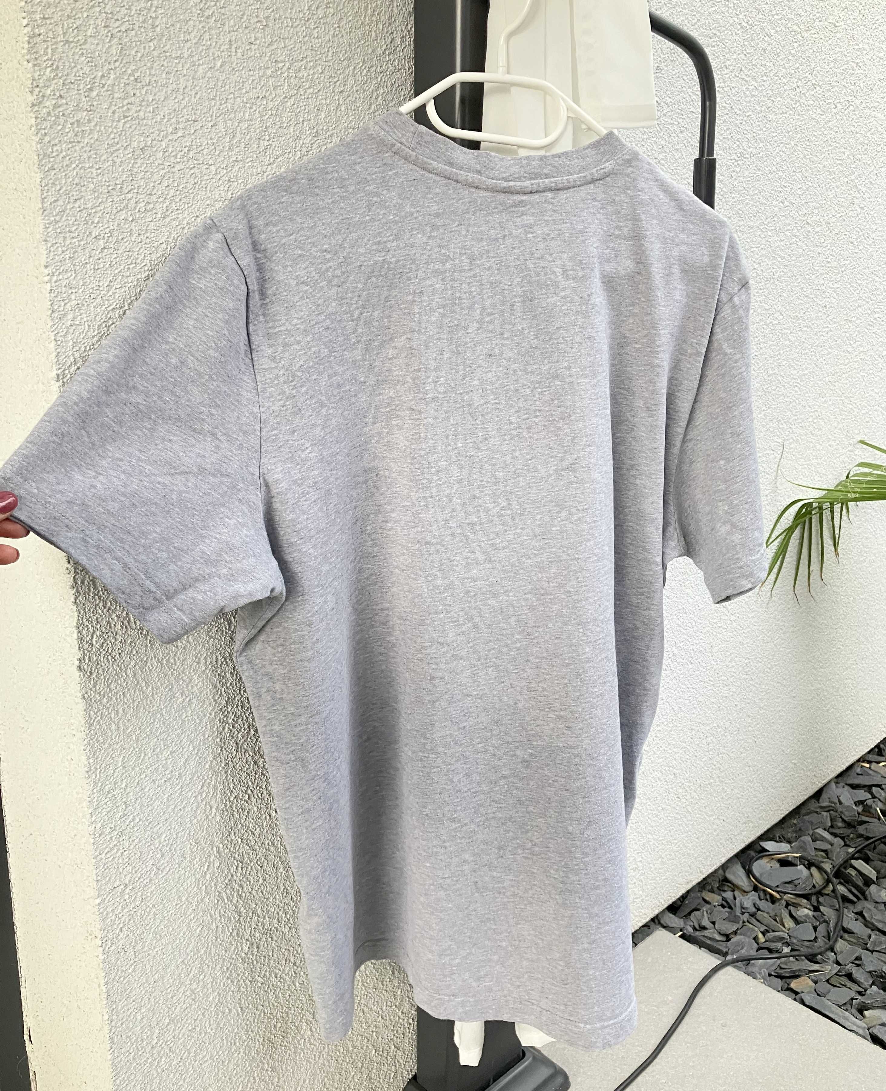 Reebok classic szary t-shirt koszulka męska mięsista bawełna logo