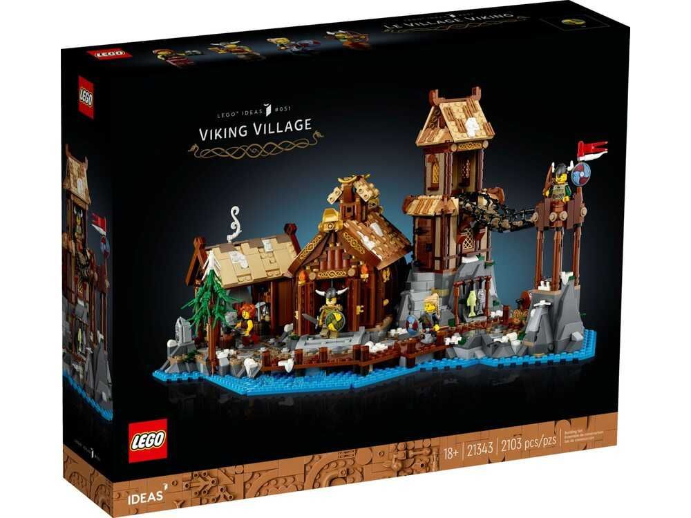 Новий Lego 21343 Ideas Viking Village Селище вікінгів