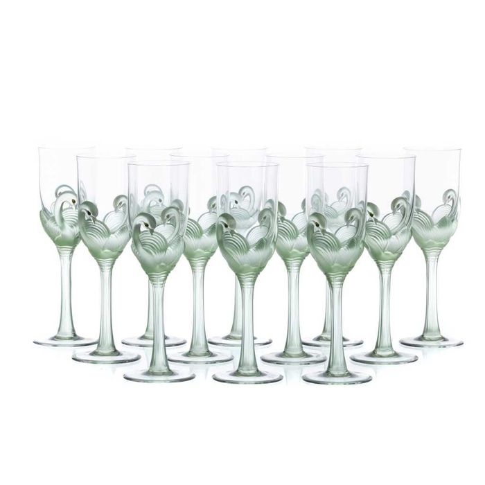 Conjunto de Copos em Cristal