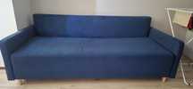 Sofa 3 osobowa granatowa