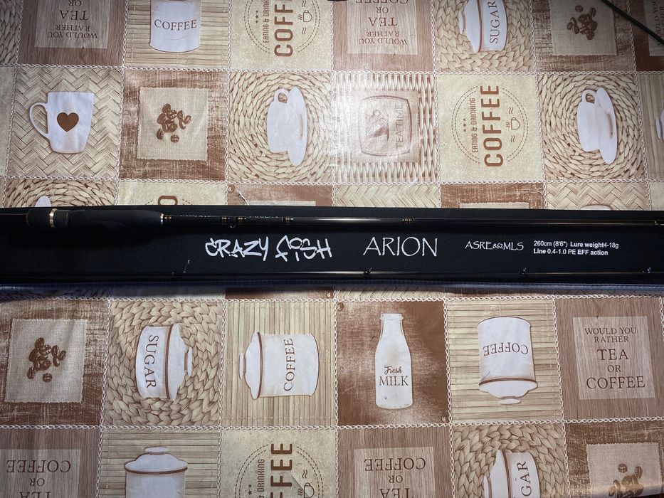 Cпінінговe вудлище Crazy Fish Arion 4-18g