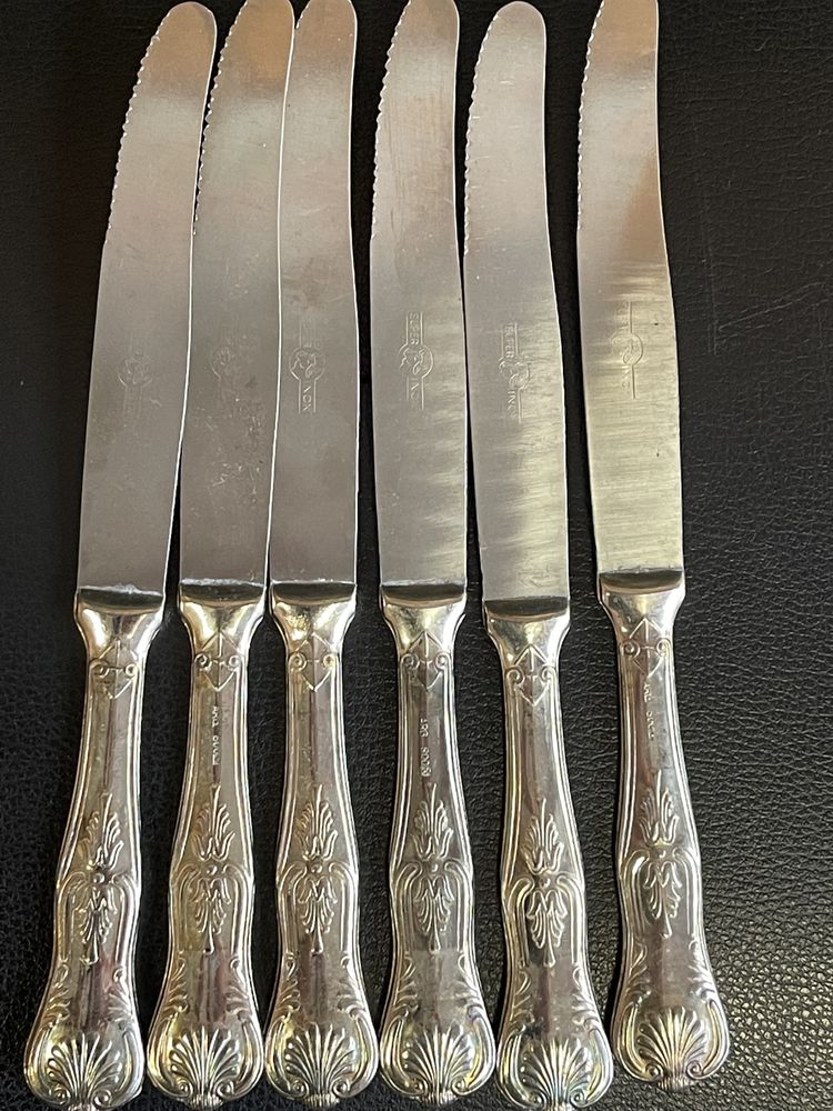 Sztućce 6 noży  6 łyżek