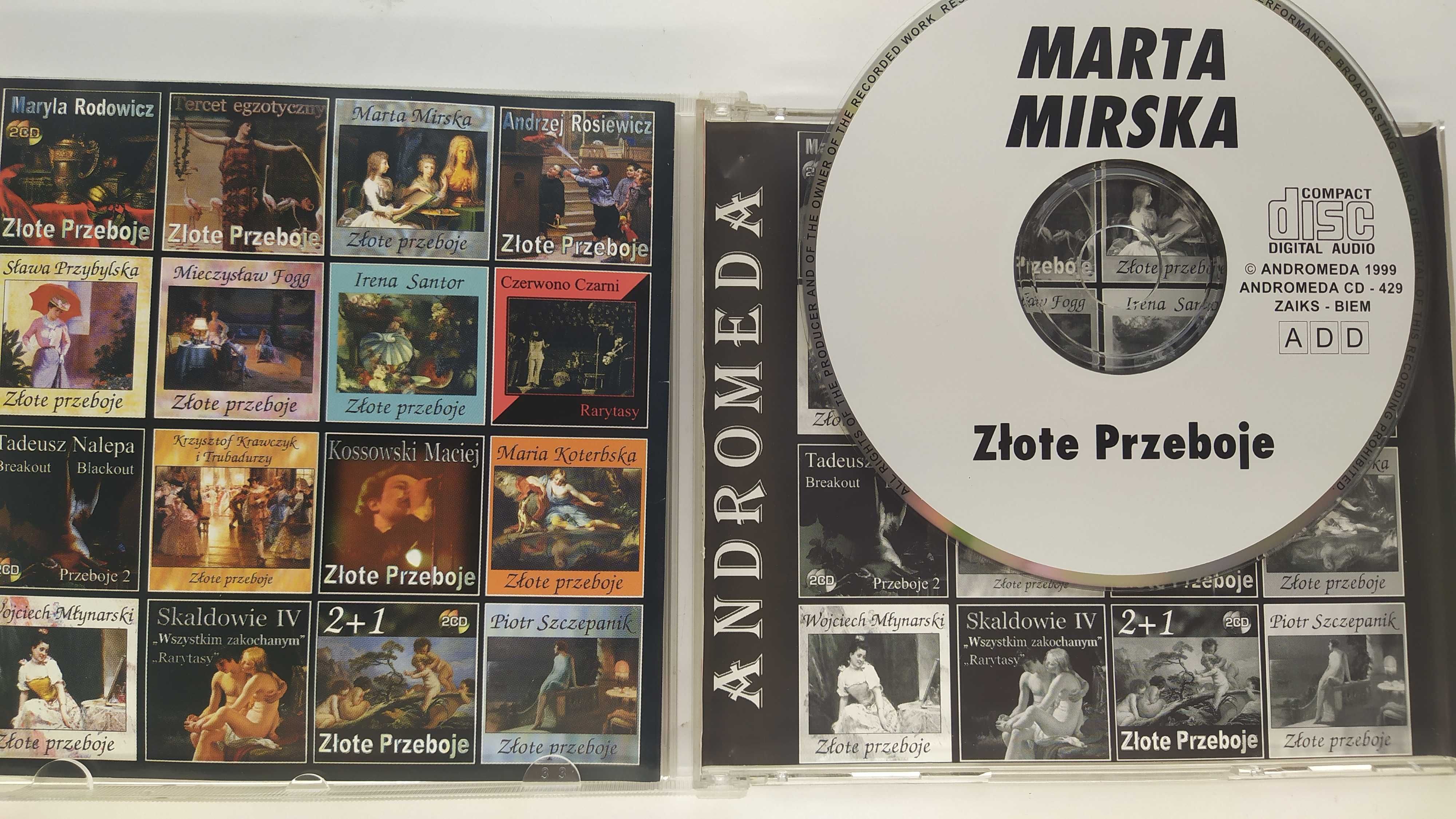 Marta Mirska Złote Przeboje Andromeda Pierwszy siwy włos CD II