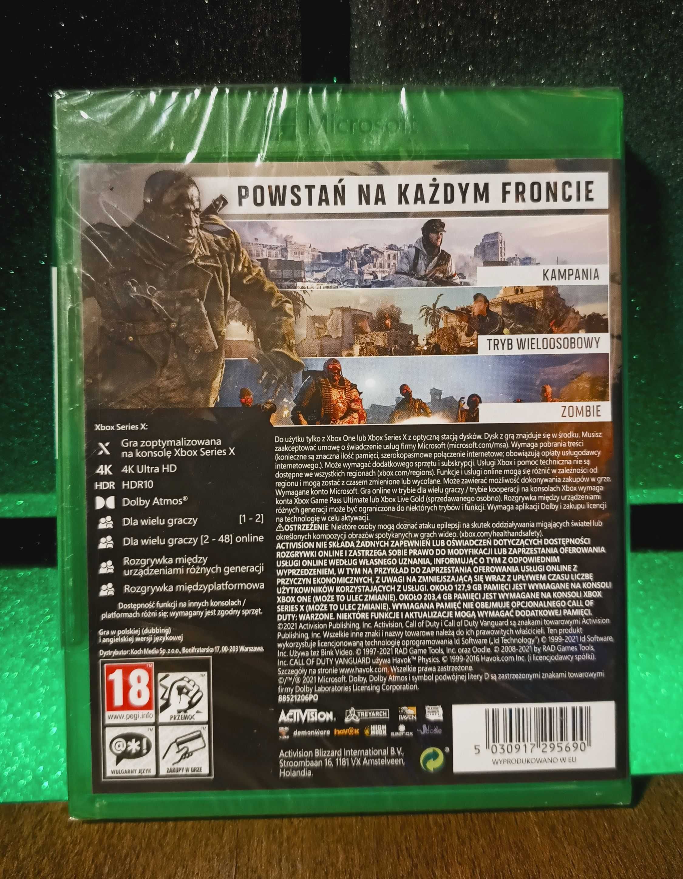 Call of Duty: Vanguard CoD Xbox One S / Series X - strzelanka PL DUB