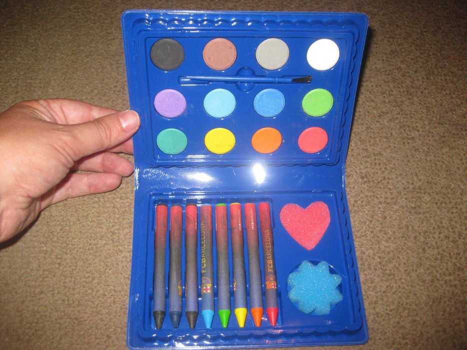 Kit de Pintura do Barcelona/Oficial/Novo!