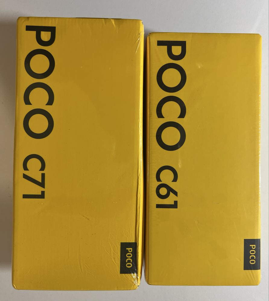 Продам новий мобільний телефон Xiaomi poco C71 3/64Gb Black