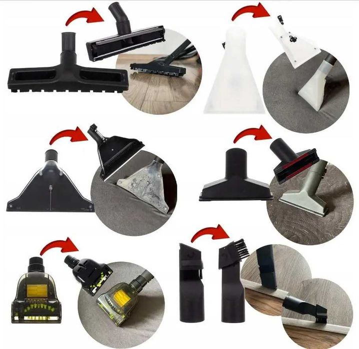 Миючий пилосос для килимів та авто. Пилосос миючий новий.