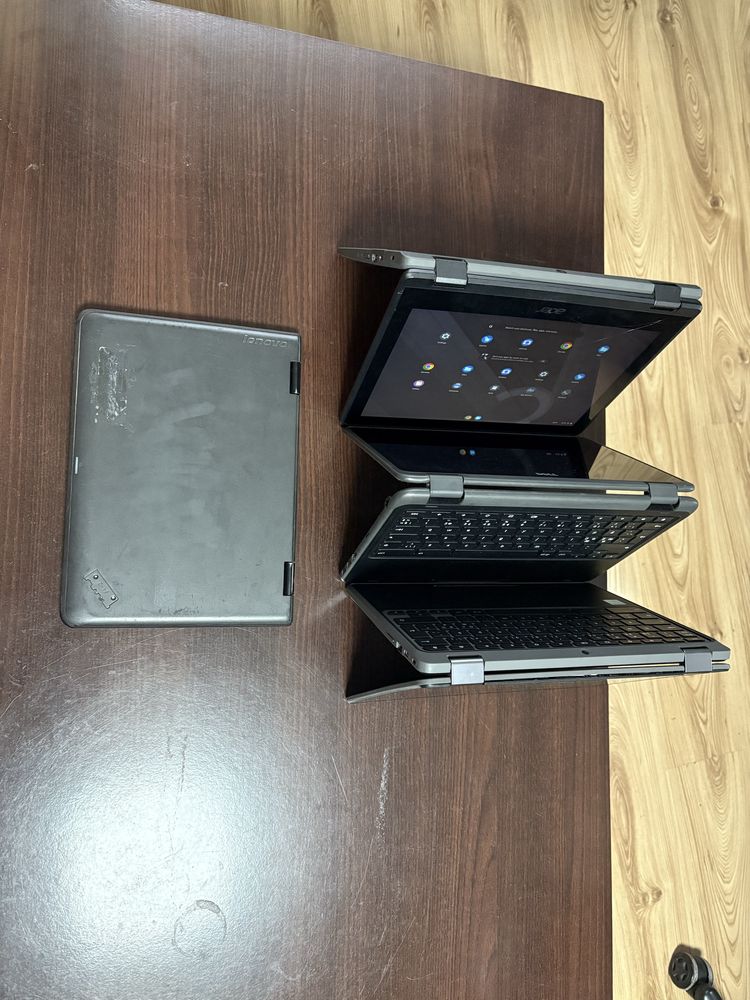 4 chromebooki acer dell lenovo
