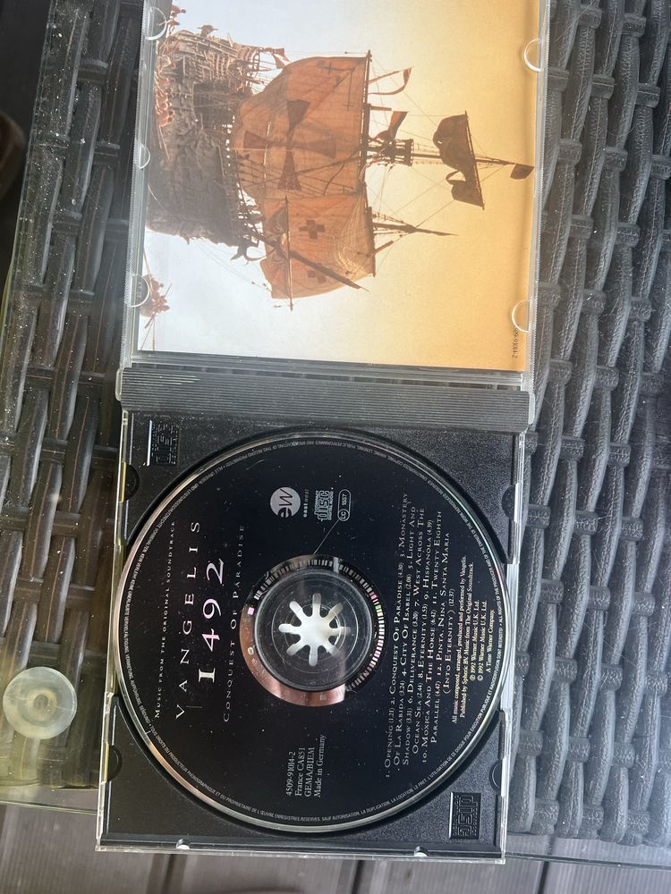 Vangelis 1492 plyta CD