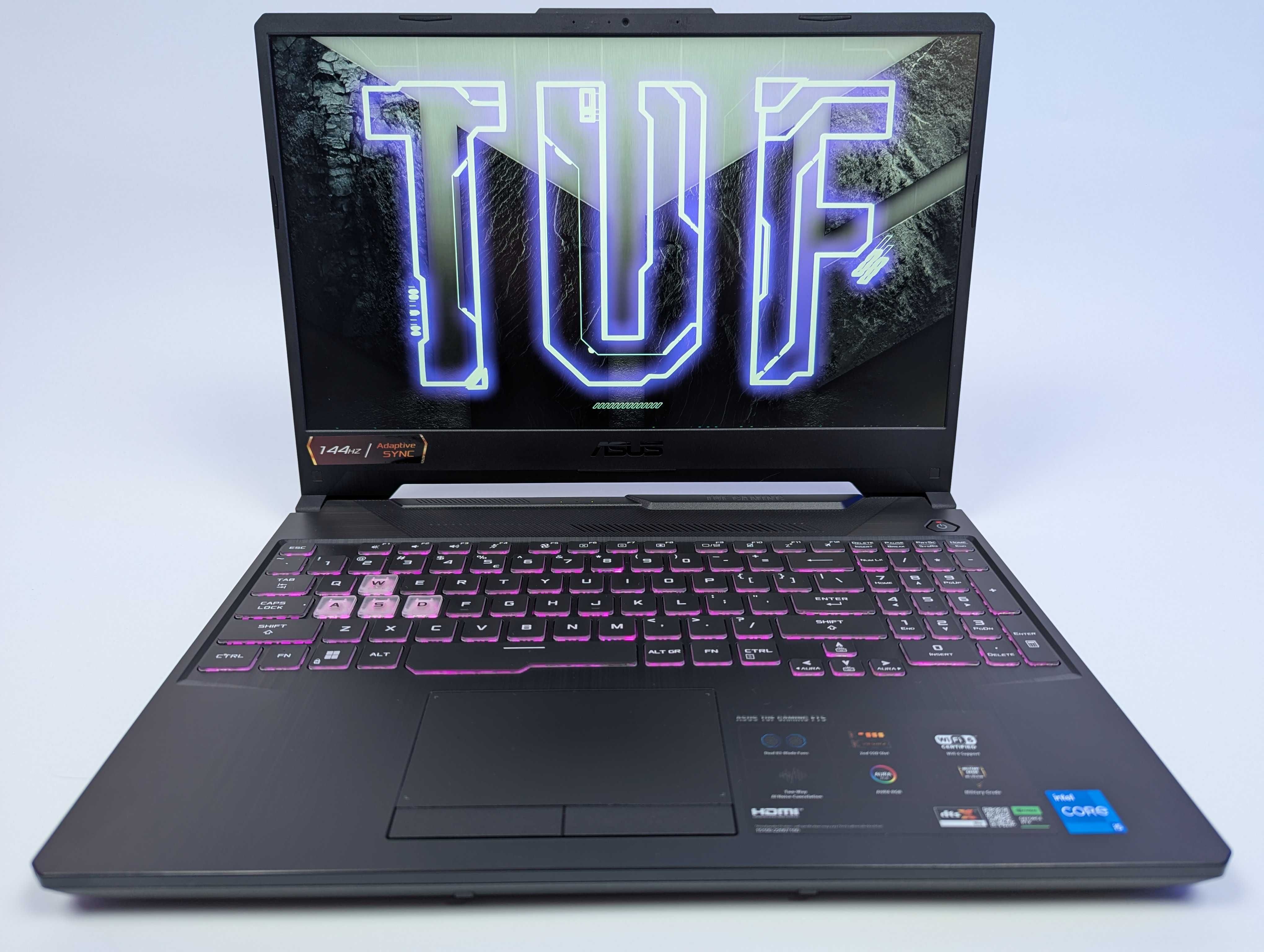 LAPTOP GAMINGOWY Asus TUF F15 RTX 3060 Intel i5-11400H 144 hz