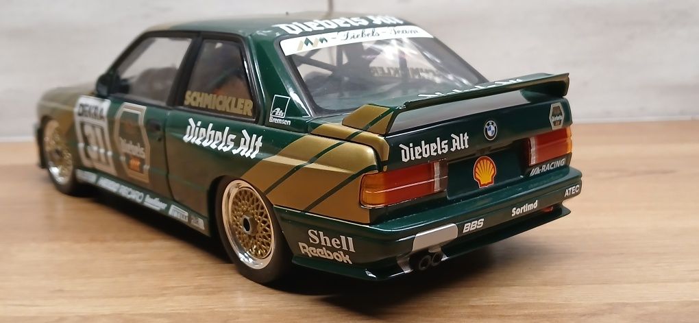 Model BMW M3 Minichamps skala 1:18