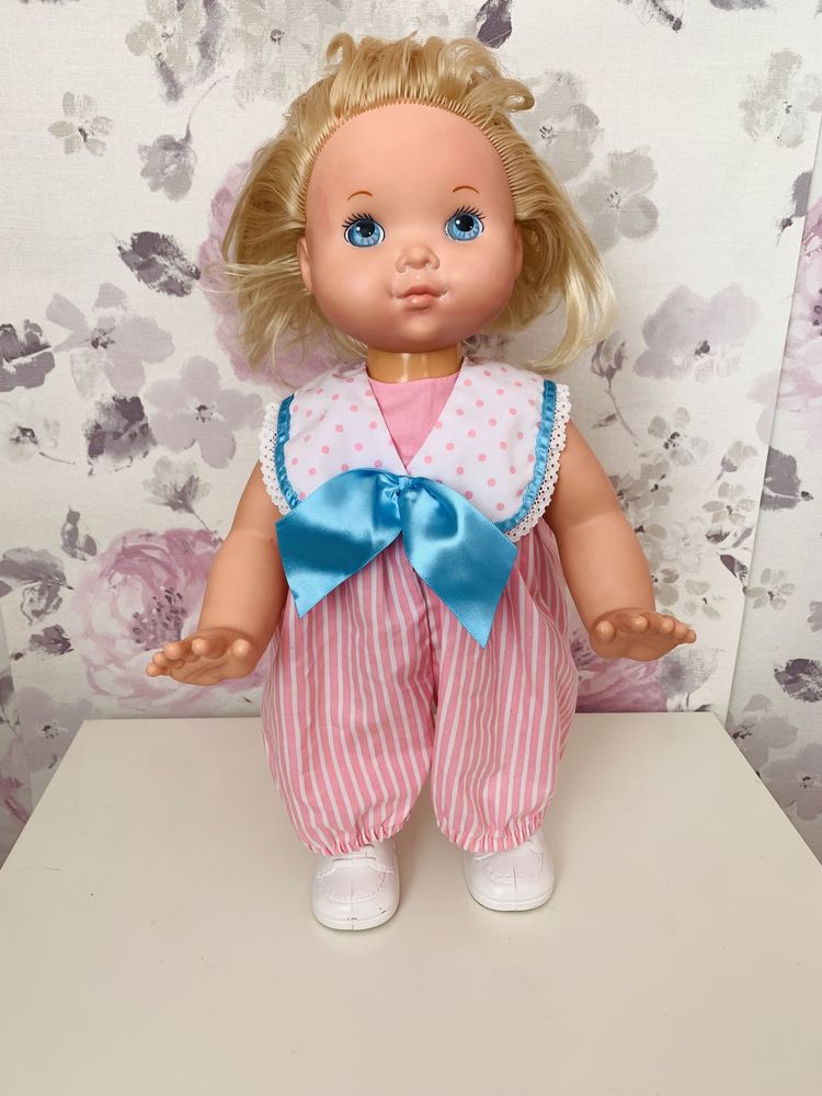 Lalka Baby Wanna Walk Doll, Hasbro 1991 vintage