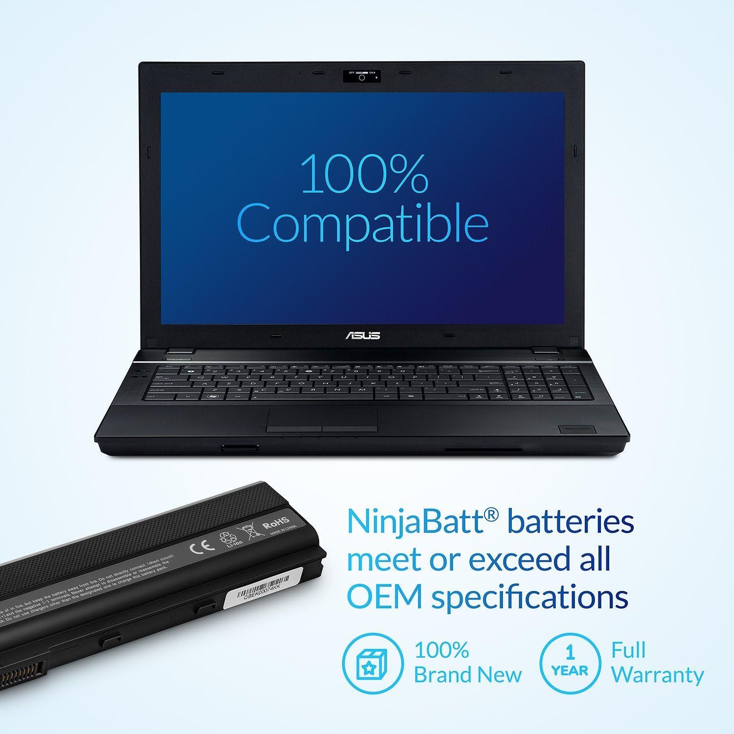 Bateria NinjaBatt do Asus A32-K52 A42 K52J K52N K42J K42JC A52F