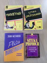 Zestaw książek z kategorii Marketing, sprzedaż , promocja 4 szt.