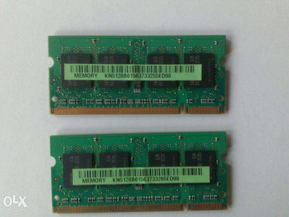 Pamięć RAM DDR3 Samsung M471B5773DH0-CH9 2x2 GB oraz 2x 512 MB