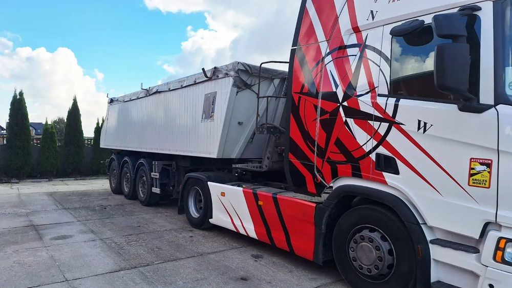 Zaslaw  Naczepa wywrotka Zasław 2016 - 57 000 netto