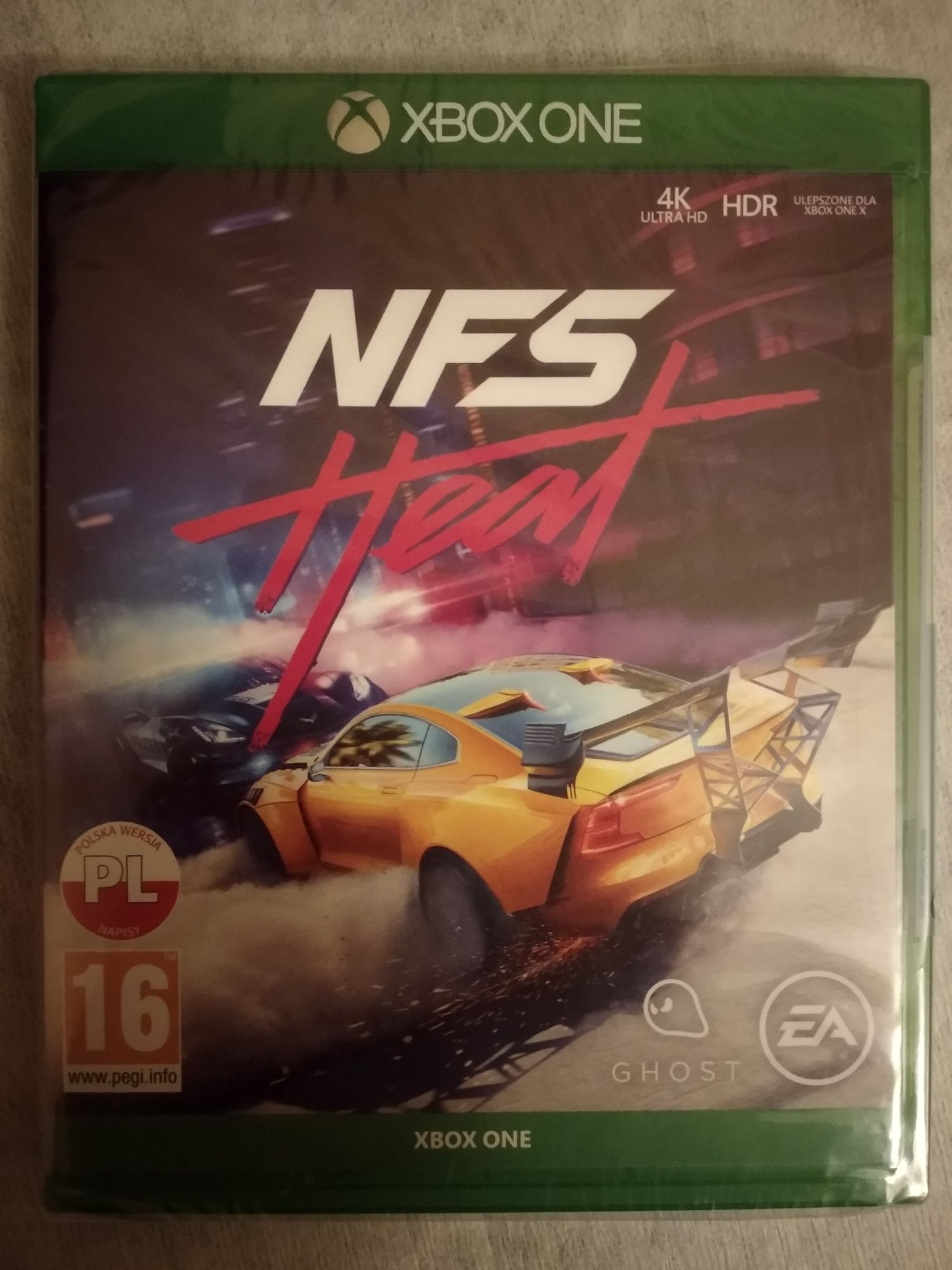 Need For Speed Heat PL Xbox one Nowa w folii