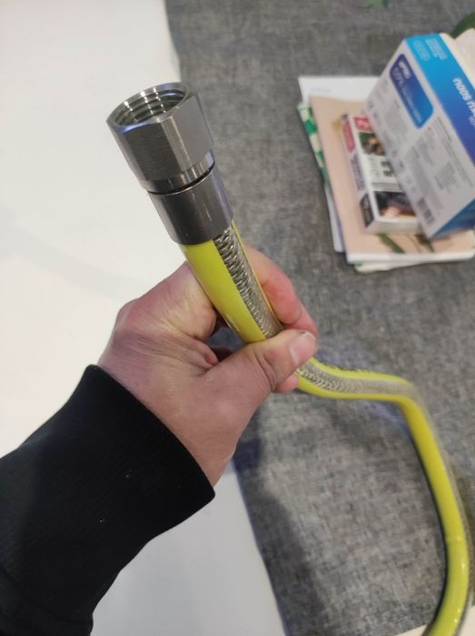 Wąż do gazu ziemnego szybko złączka