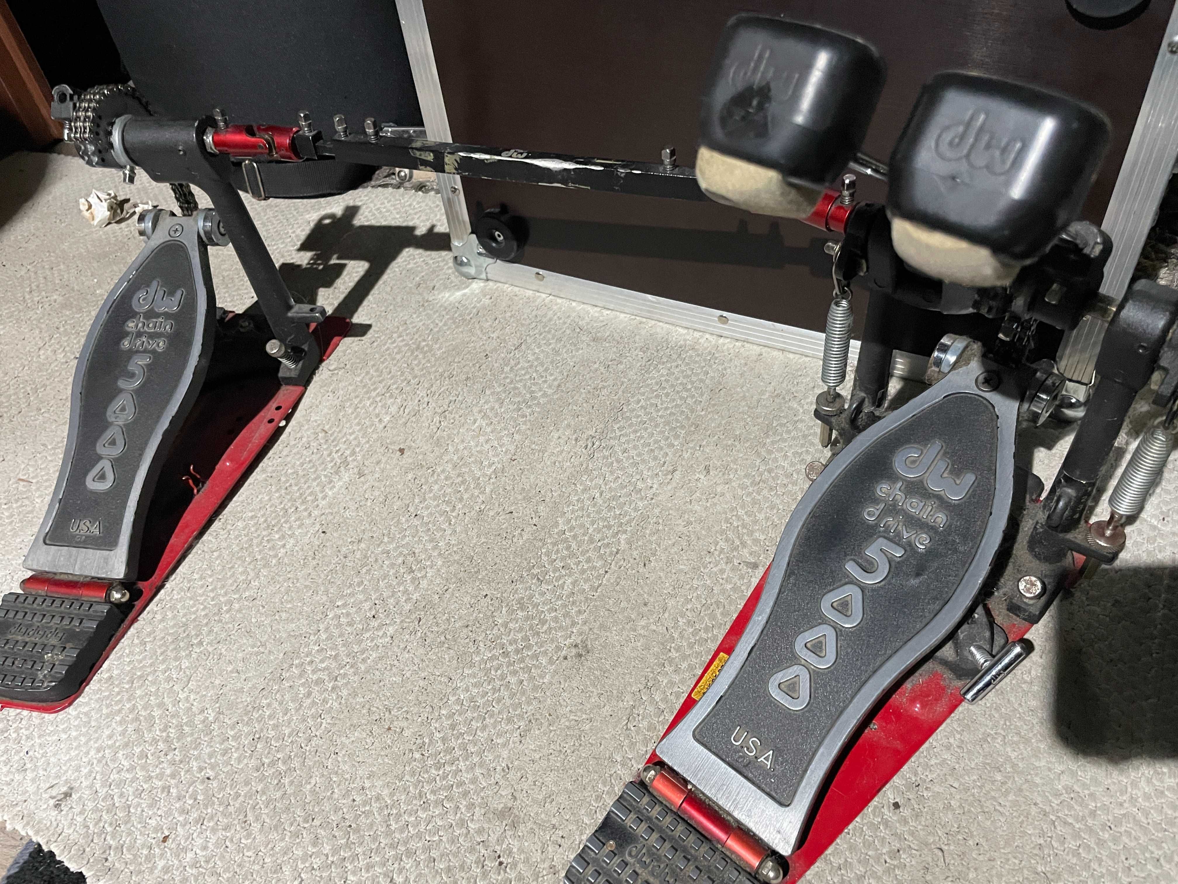 Podwójna stopa perkusyjna DW5000 Double Bass Drum Pedal