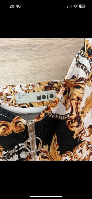 Turecka krótka sukienka TopShop