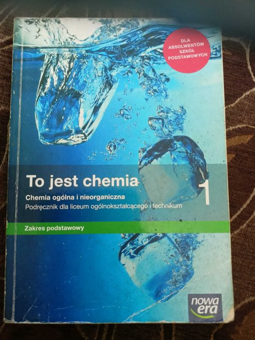 To jest chemia 1 Nowa era MEN 994/1/2019